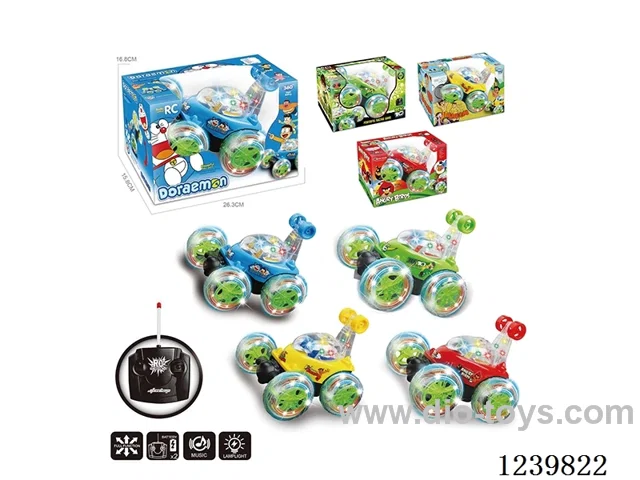 RC Dumper Car 4 Colours Mixed (included battery)