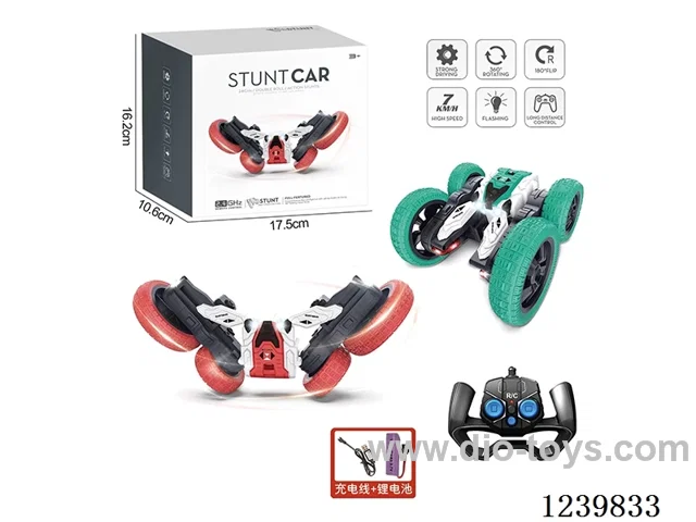 Lights Spinning Blossom Stunt Car (2.4G included battery)