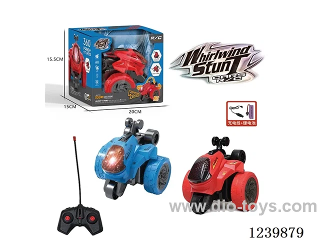 5th Wheel Lighted Stunt Car (27Mhz included battery)