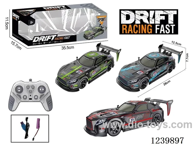 Music light spray drift Mercedes GT RC car (2.4G included battery)