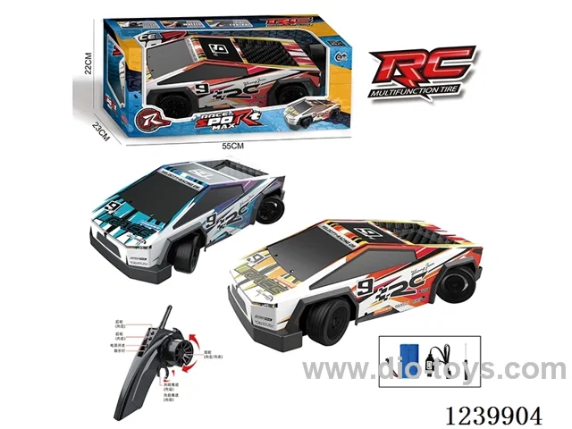 1:10 Drift Racing Car with Front and Rear Steering (2.4G included battery)