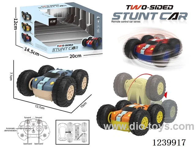 Double sided stunt car (2.4G not included battery)