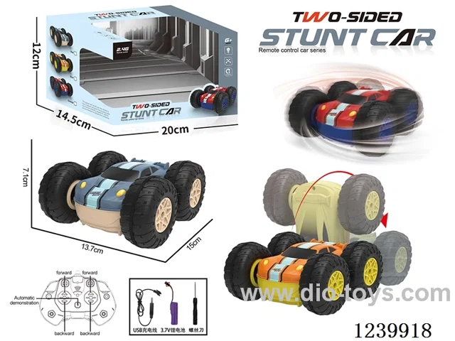 Double sided stunt car (2.4G included battery)