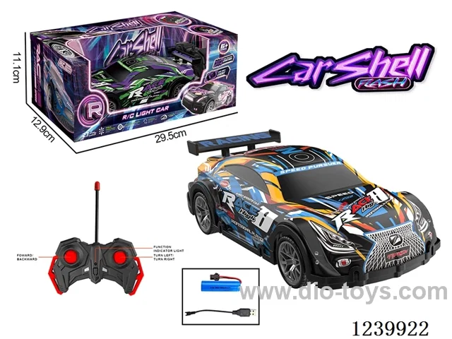 1:22 PVC Lights Lexus Racing Car (27MHZ included battery)