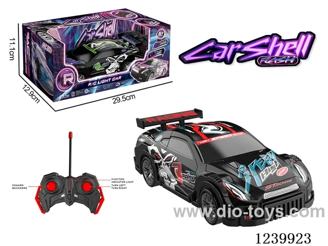 1:22 PVC Lights GTR Racing Car (27MHZ not included battery)