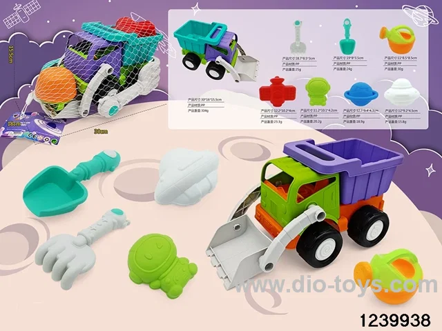 6pcs beach sets in net bag