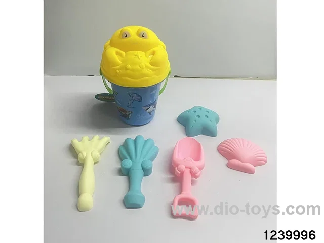 7 pcs beach toys in hangtag