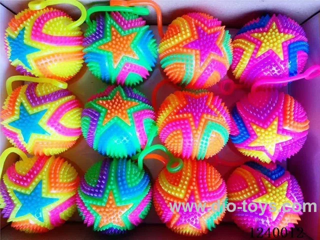7.5CM Spiked Massage Balls with Lights