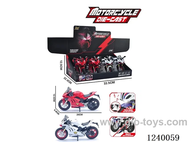 alloy motorbike W L/M 4CPS