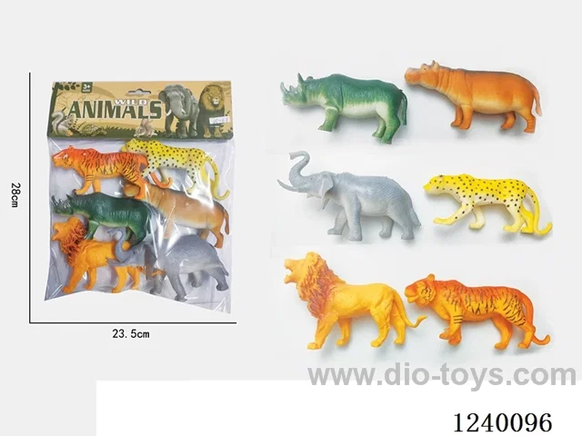 6pcs animals