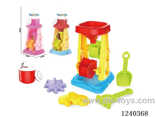 Beach Toys 6PCS (Red/Yellow)
