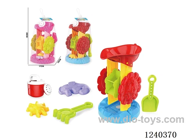 Beach Toys 6PCS (Red/Yellow)