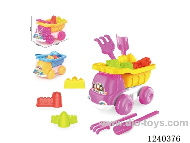 Beach Toys 6PCS (Red/Yellow)