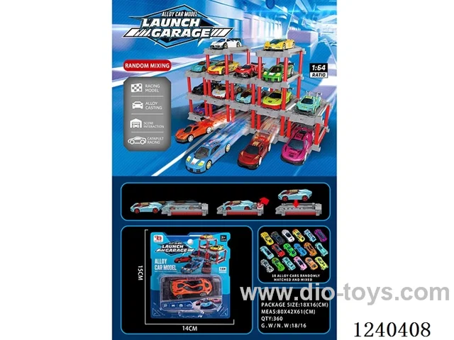1:64 ejection car park (1 set)