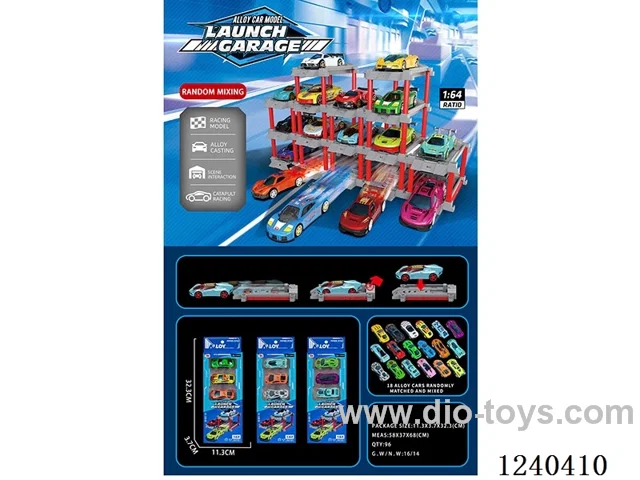 1:64 ejection car park (3 set)