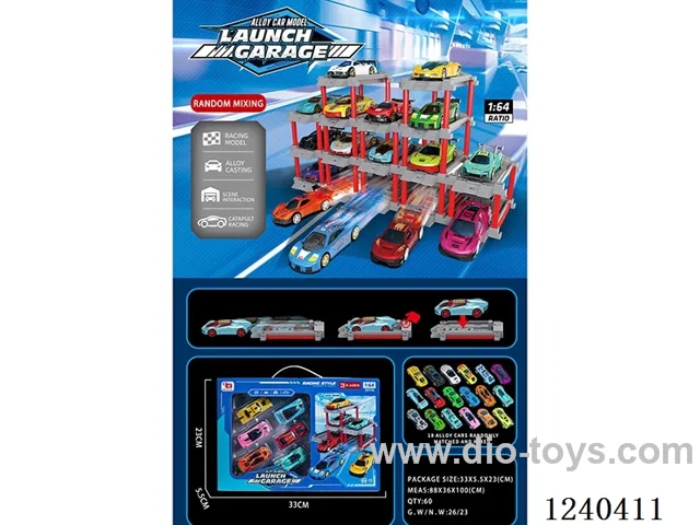 1:64 ejection car park (6 set)