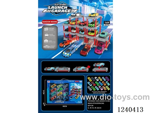 1:64 ejection car park (12 set)