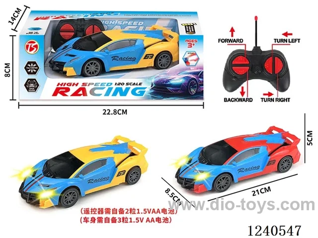 4ch rc car with light not included battery