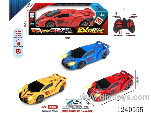4ch rc car with light included battery