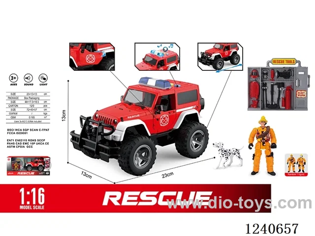 1:16 Inertia Firefighting Set (Storytelling)