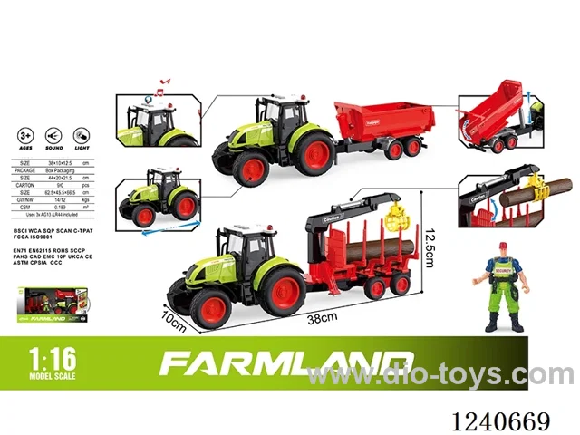 1:16 inertia farmer's cart set W L/M included battery