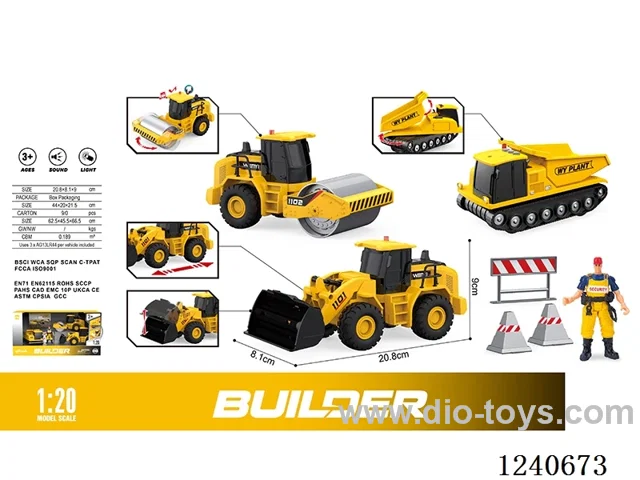 1:20 inertia engineering set W L/M included battery