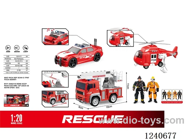 1. 20 Inertia Firefighting Set 3CPS W L/M included battery