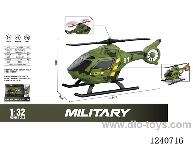 1. 32 Helicopter W L/M included battery