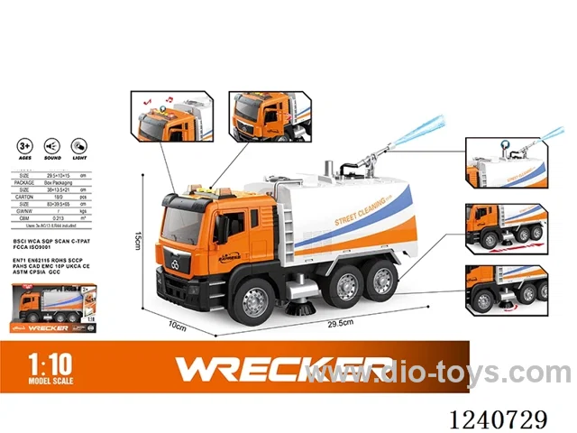 1. 10 Inertial water sprayer (door opening ,pumping) W L/M included battery