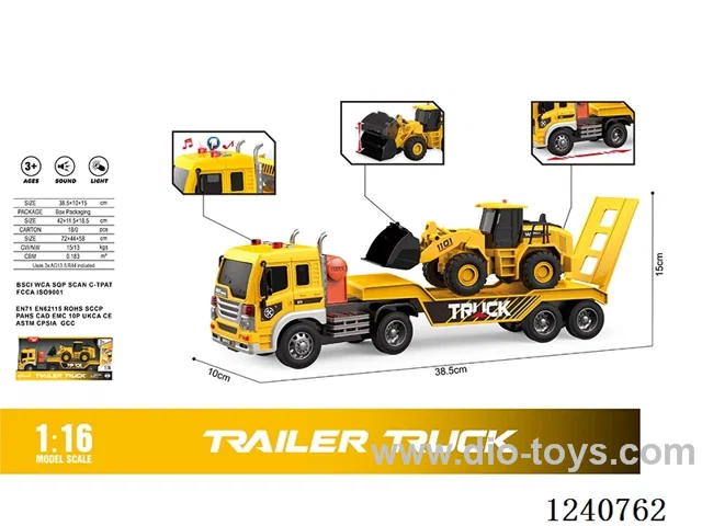 1. 16 Inertia Engineering Trailer W L/M included battery