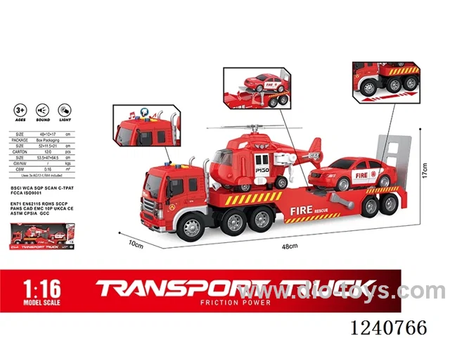 1:16 Inertia Firefighting Trailer W L/M included battery