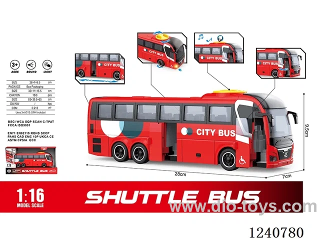 1. 16 Inertial steering bus W L/M included battery
