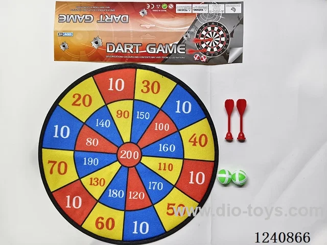 36CM Cloth Target with Sticky Balls/Flying Targets