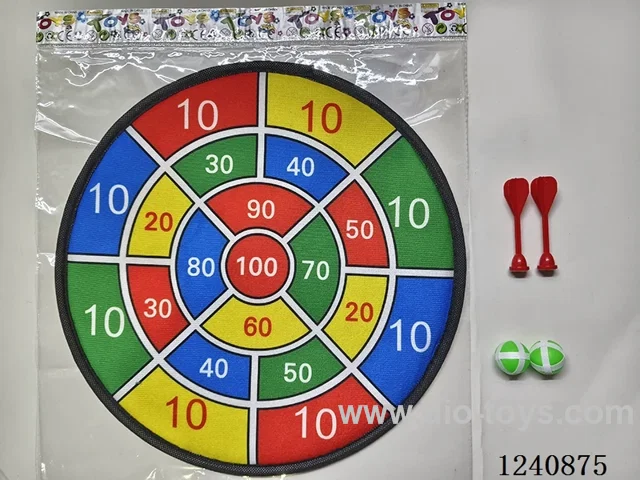 36CM Cloth Target with Sticky Balls/Flying Targets