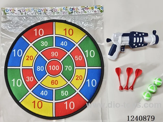 36CM Cloth Target with Sticky Ball Gun/Flying Targets