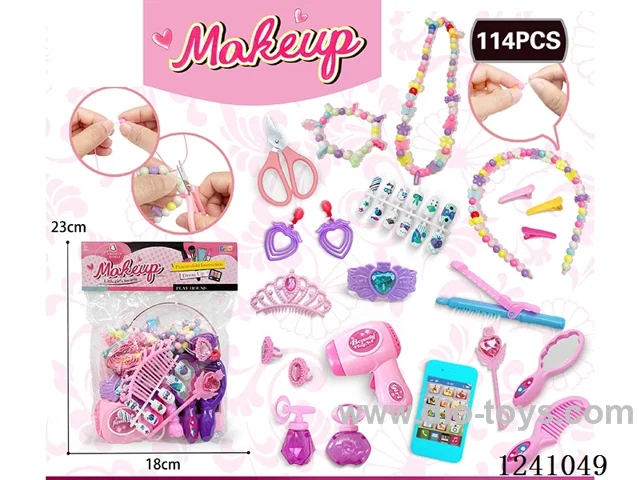 DIY Beading with Cosmetics 114PCS