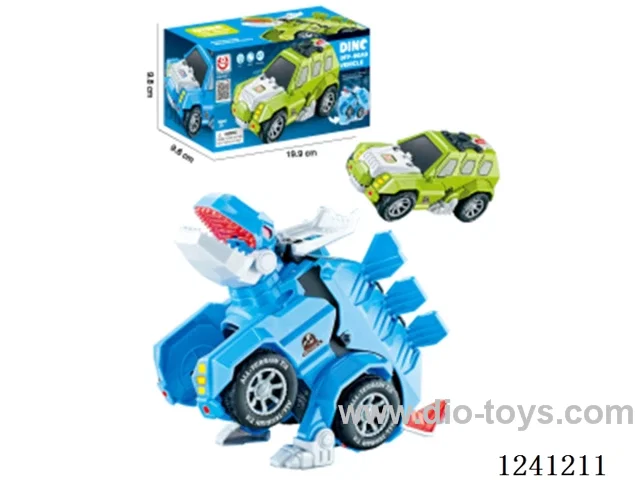 B/O Universal Dinosaur Transformer Stunt Car - Not Included Battery