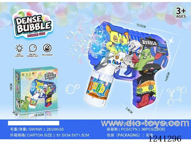 B/O bubble gun with light not included battery