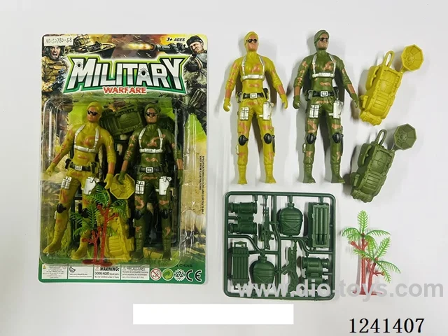 Military set - soldier*2 16CM