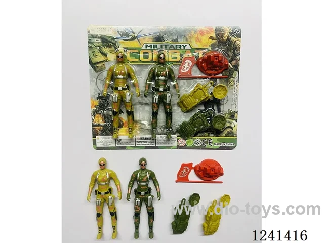 Military set - soldier*2 12CM