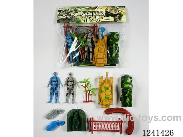Military set - soldier*2 9CM