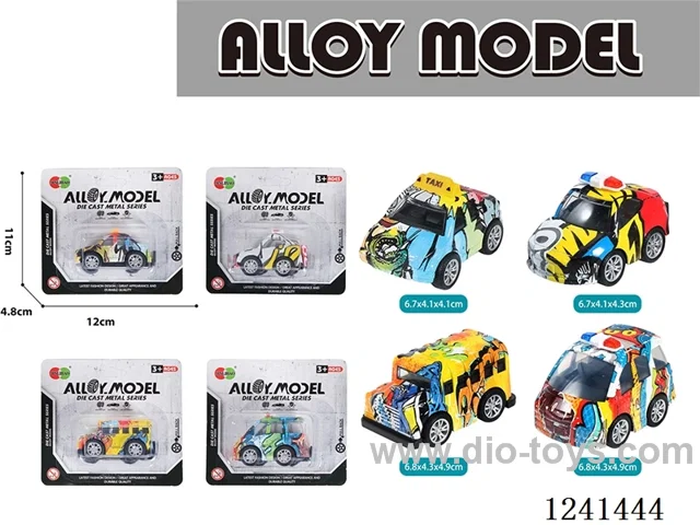 pull back alloy car