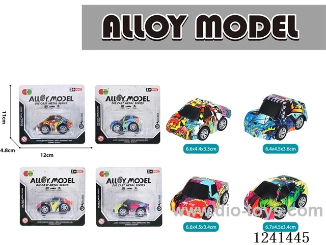 pull back alloy car
