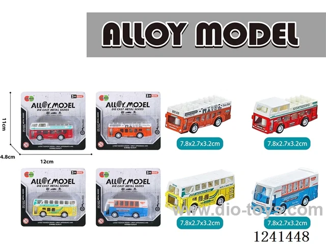 pull back alloy car