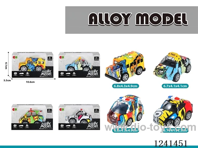 pull back alloy car