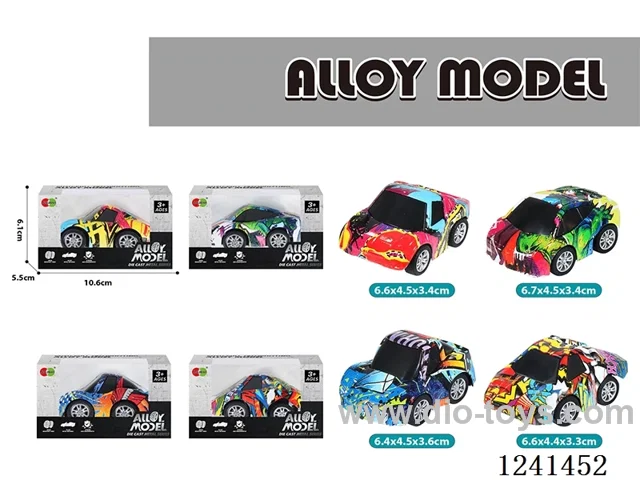 pull back alloy car