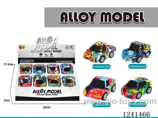 pull back alloy car 8PCS