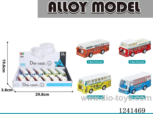 pull back alloy car 12PCS