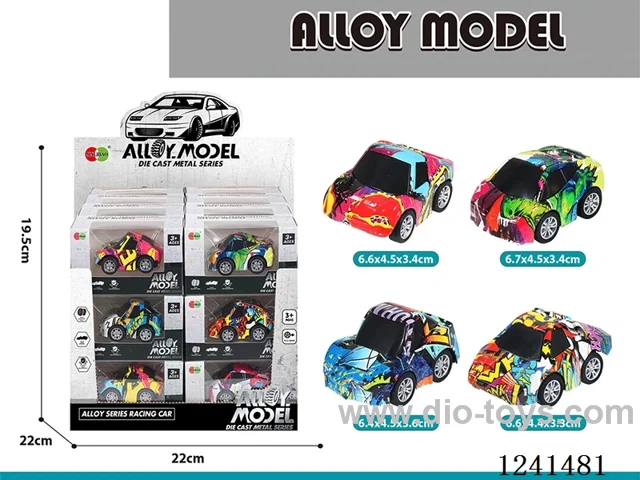 pull back alloy car 24PCS