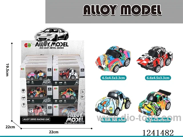 pull back alloy car 24PCS